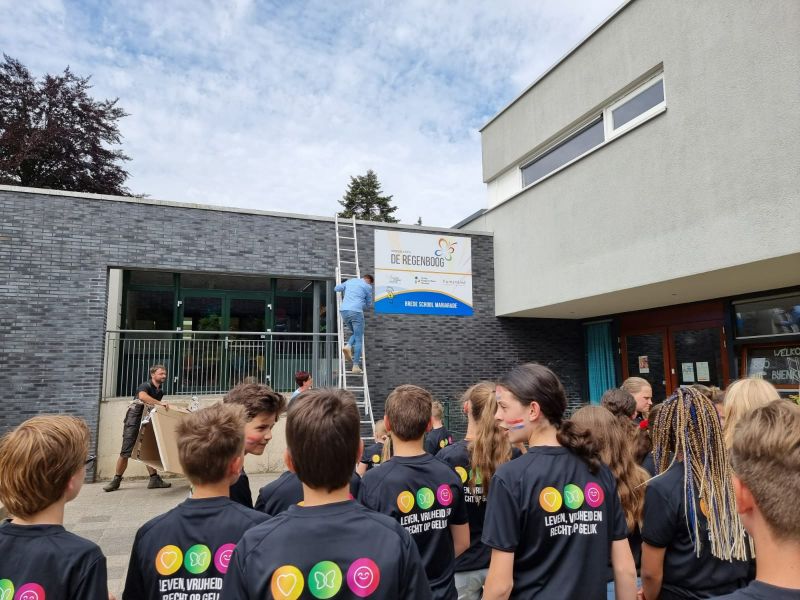 Nieuwe borden school